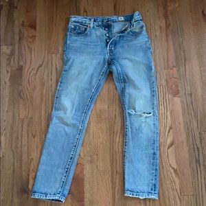 Levi’s white oak 501 skinny denim S25